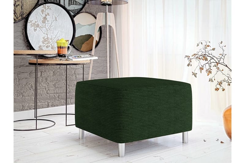 Kintore Fotpall 56 cm Dark green - Möbler - Vardagsrum - Stolar & sittmöbler - Pallar - Fotpall
