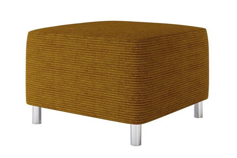 Kintore Fotpall 56 cm NO_BRAND Dark yellow - Möbler - Vardagsrum - Stolar & sittmöbler - Pallar - Fotpall