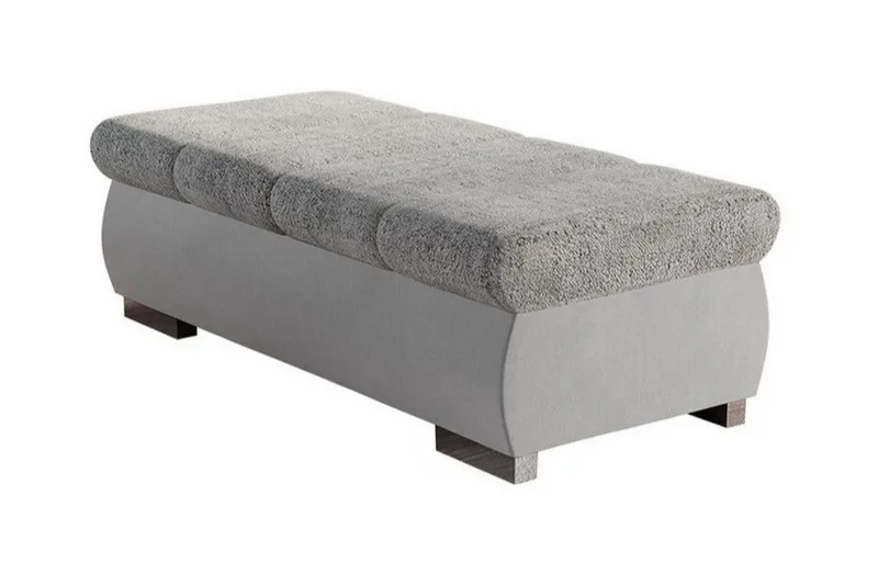 Kintore Fotpall 60 cm Ljusgrå