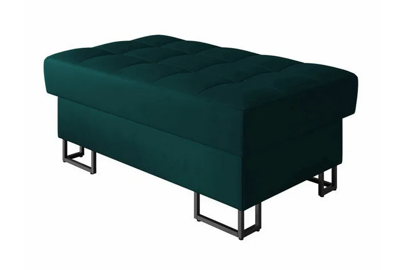 Kintore Fotpall 67 cm NO_BRAND Dark green - Möbler - Vardagsrum - Stolar & sittmöbler - Pallar - Fotpall
