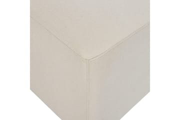Fotpall Kohlo Beige/svart - Beige/svart - Möbler - Vardagsrum - Stolar & sittmöbler - Pallar - Fotpall