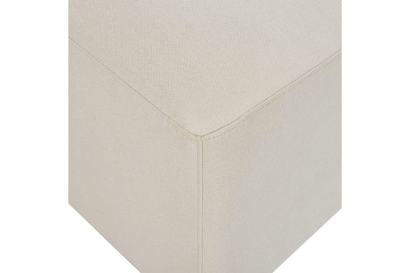 Fotpall Kohlo Beige/svart - Beige/svart - Möbler - Vardagsrum - Stolar & sittmöbler - Pallar - Fotpall