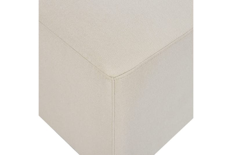 Fotpall Kohlo Beige/svart - Beige/svart - Möbler - Vardagsrum - Stolar & sittmöbler - Pallar - Fotpall