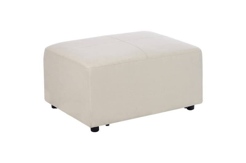Fotpall Kohlo Beige/svart - Beige/svart - Möbler - Vardagsrum - Stolar & sittmöbler - Pallar - Fotpall
