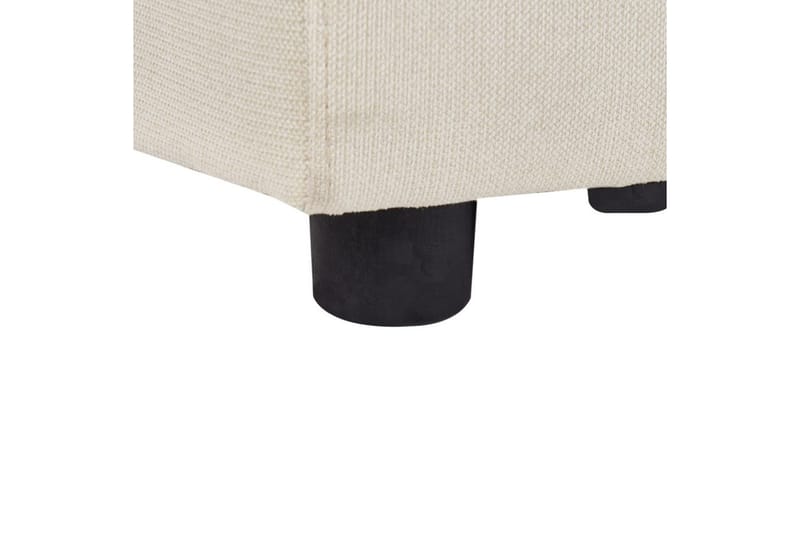 Fotpall Kohlo Beige/svart - Beige/svart - Möbler - Vardagsrum - Stolar & sittmöbler - Pallar - Fotpall