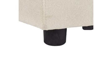 Fotpall Kohlo Beige/svart - Beige/svart - Möbler - Vardagsrum - Stolar & sittmöbler - Pallar - Fotpall