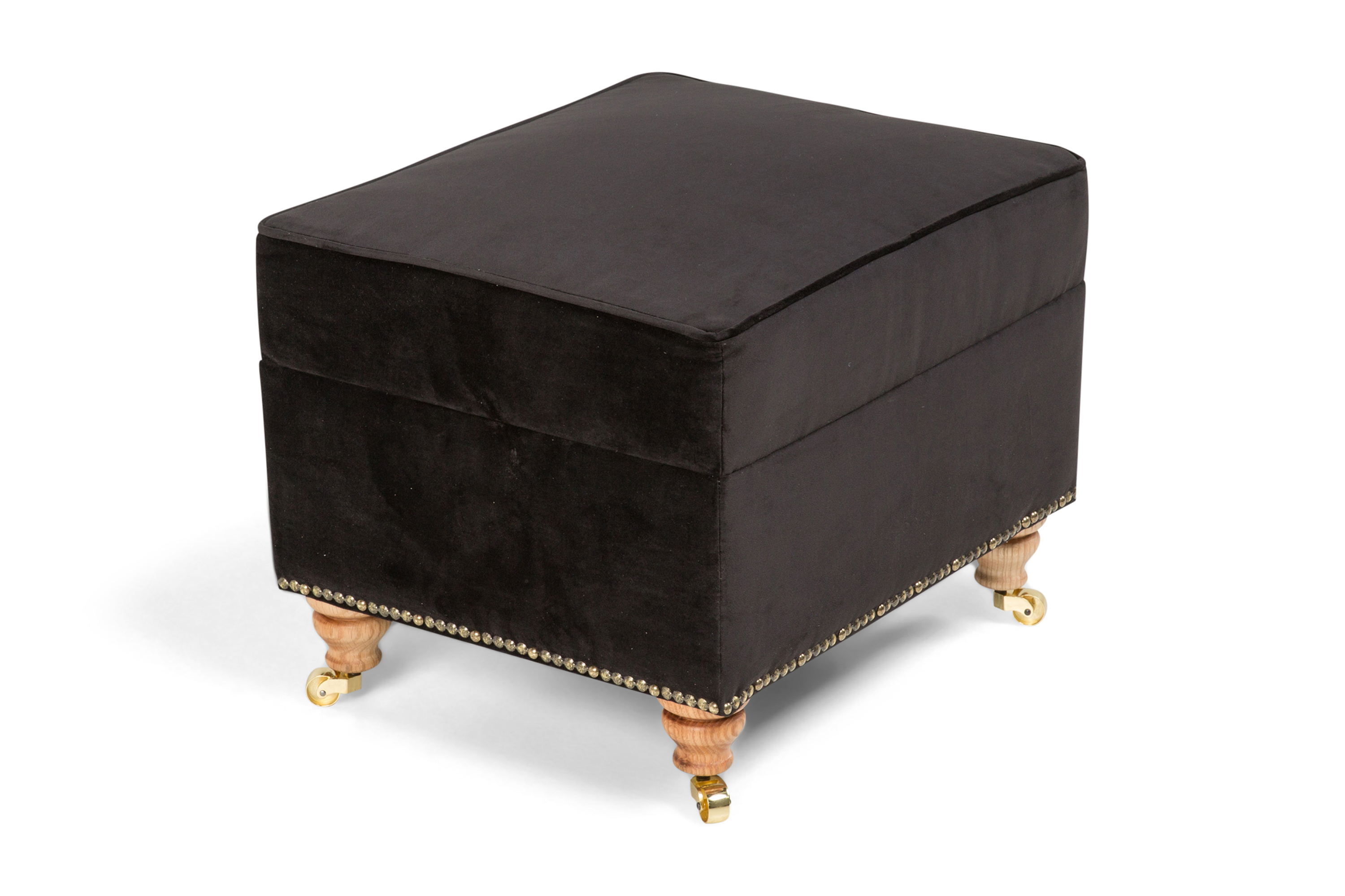 kyran pall sammet svart -