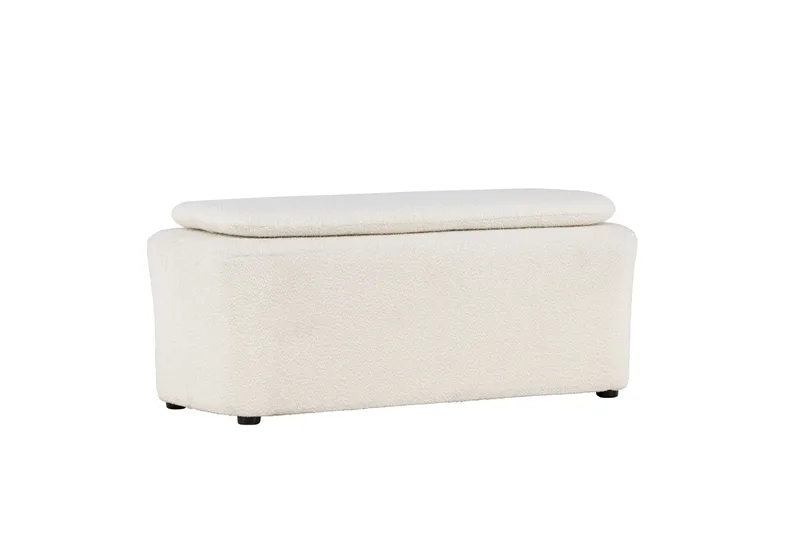 Laurel Fotpall - Vit - Möbler - Vardagsrum - Stolar & sittmöbler - Pallar - Fotpall