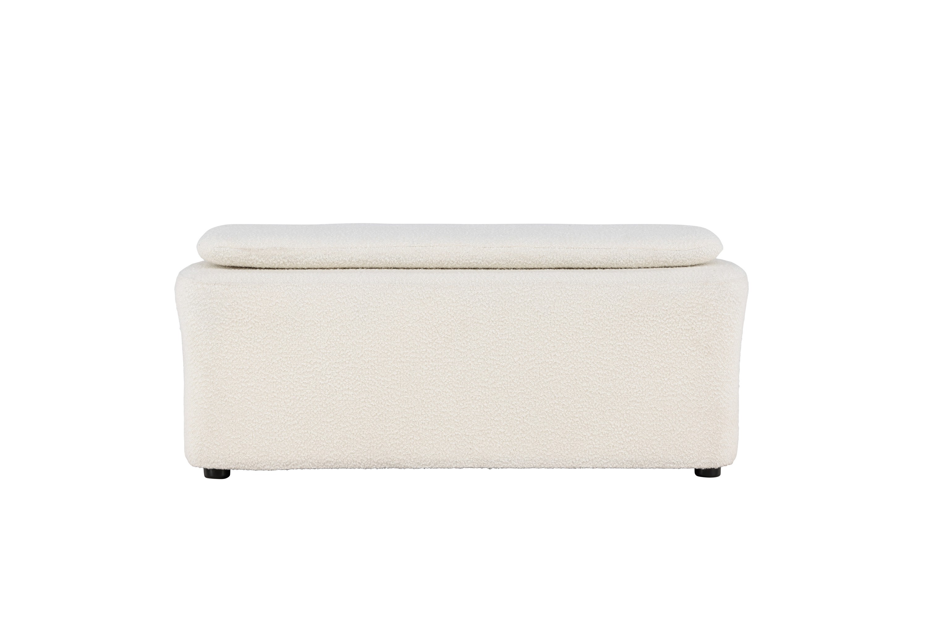 laurel fotpall - vit