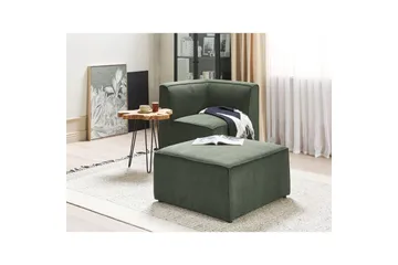Fotpall Lemvig Grön - Grön - Möbler - Vardagsrum - Stolar & sittmöbler - Pallar - Fotpall