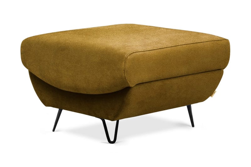 Lence Fotpall - Gul - Möbler - Vardagsrum - Stolar & sittmöbler - Pallar - Fotpall