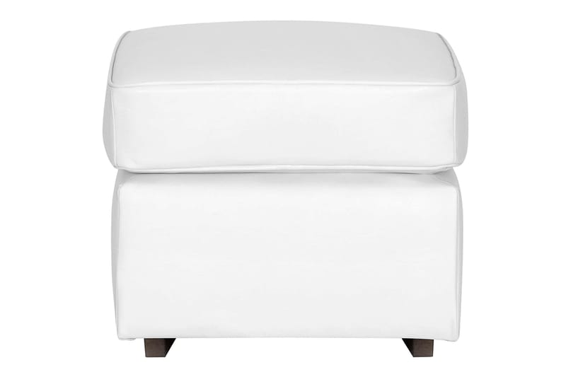 Link Fotpall 60 cm Ecoläder - Vit - Möbler - Vardagsrum - Stolar & sittmöbler - Pallar - Fotpall