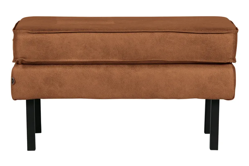 Lissbon Fotpall - Cognac - Möbler - Vardagsrum - Stolar & sittmöbler - Pallar - Fotpall