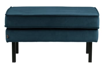 Lissbon Fotpall Sammet - Blå - Möbler - Vardagsrum - Stolar & sittmöbler - Pallar - Fotpall