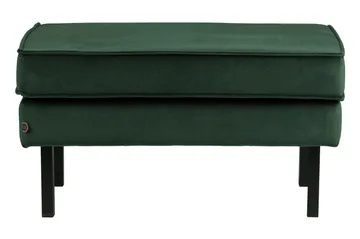 Lissbon Fotpall Sammet - Grön - Möbler - Vardagsrum - Stolar & sittmöbler - Pallar - Fotpall