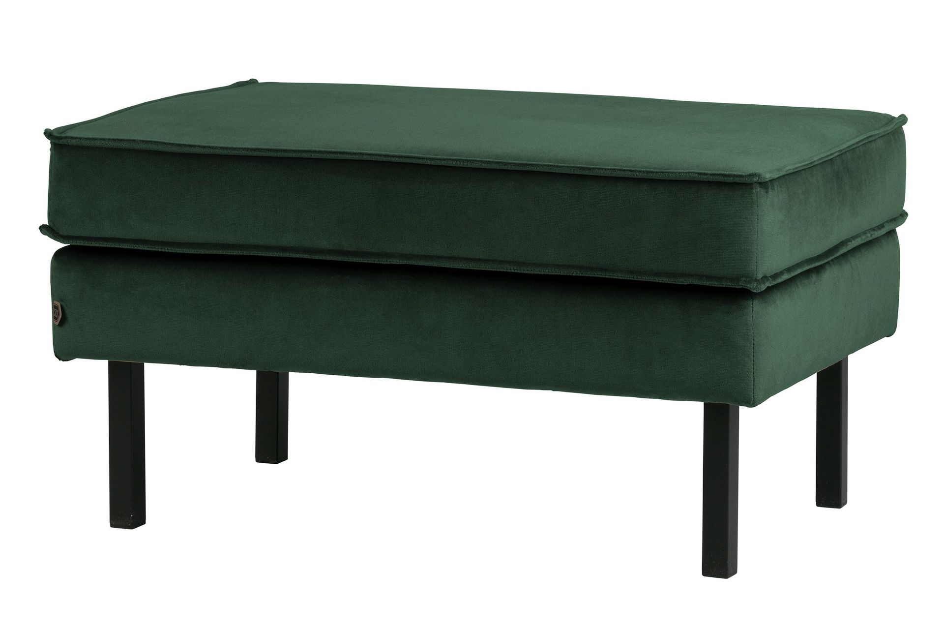 Lissbon Fotpall Sammet - Gr&ouml;n