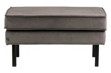 Lissbon Fotpall Sammet - Taupe - Möbler - Vardagsrum - Stolar & sittmöbler - Pallar - Fotpall