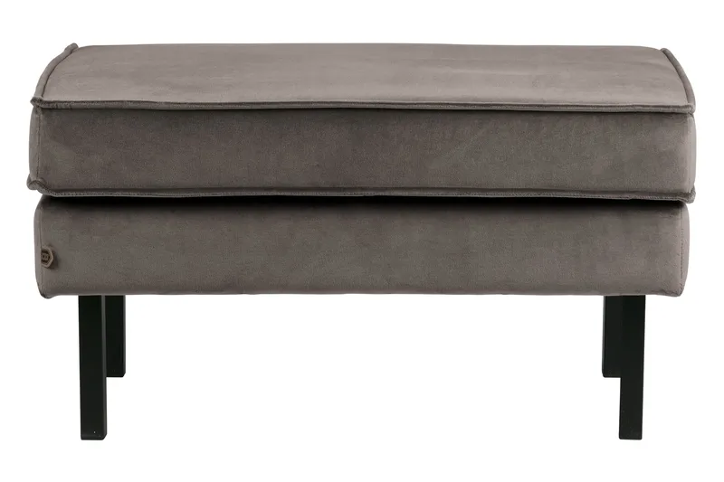 Lissbon Fotpall Sammet - Taupe - Möbler - Vardagsrum - Stolar & sittmöbler - Pallar - Fotpall