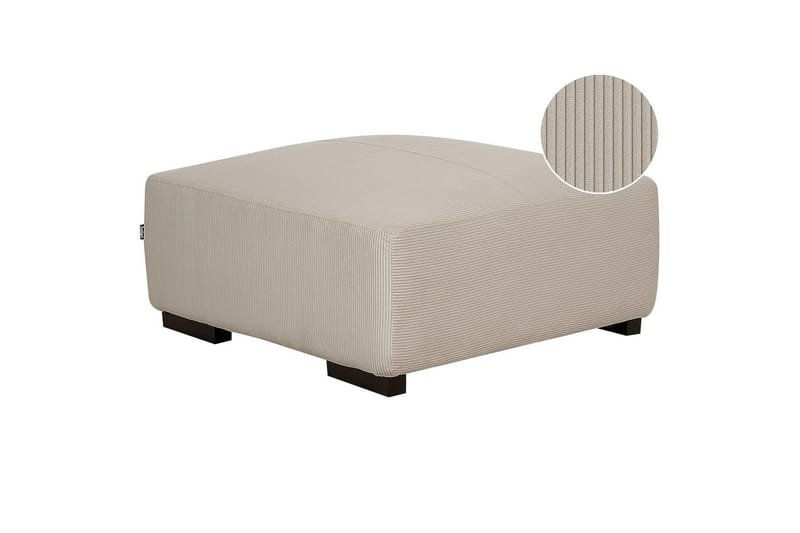 Fotpall Lungo Beige - Beige - Möbler - Vardagsrum - Stolar & sittmöbler - Pallar - Fotpall