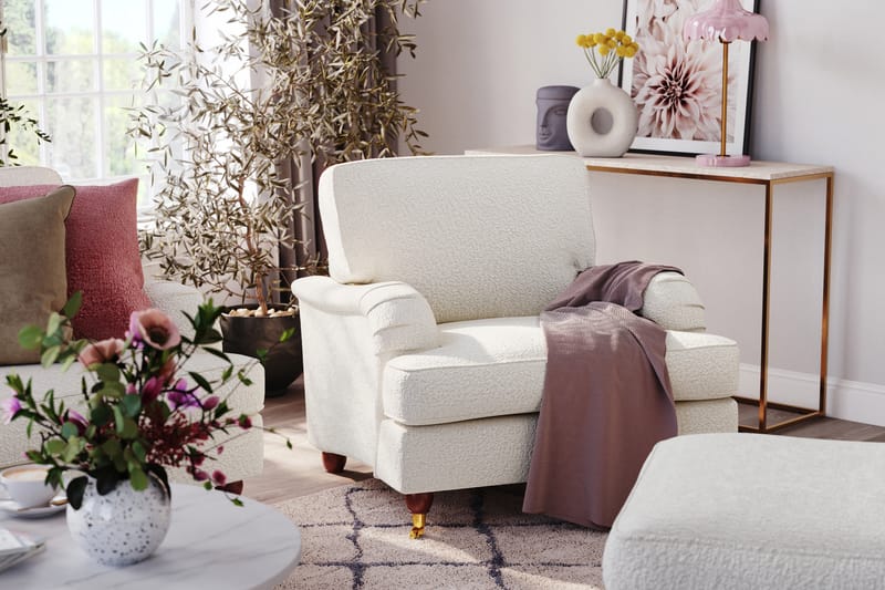 LYNN Fotpall Vintage - Möbler - Vardagsrum - Stolar & sittmöbler - Pallar - Fotpall