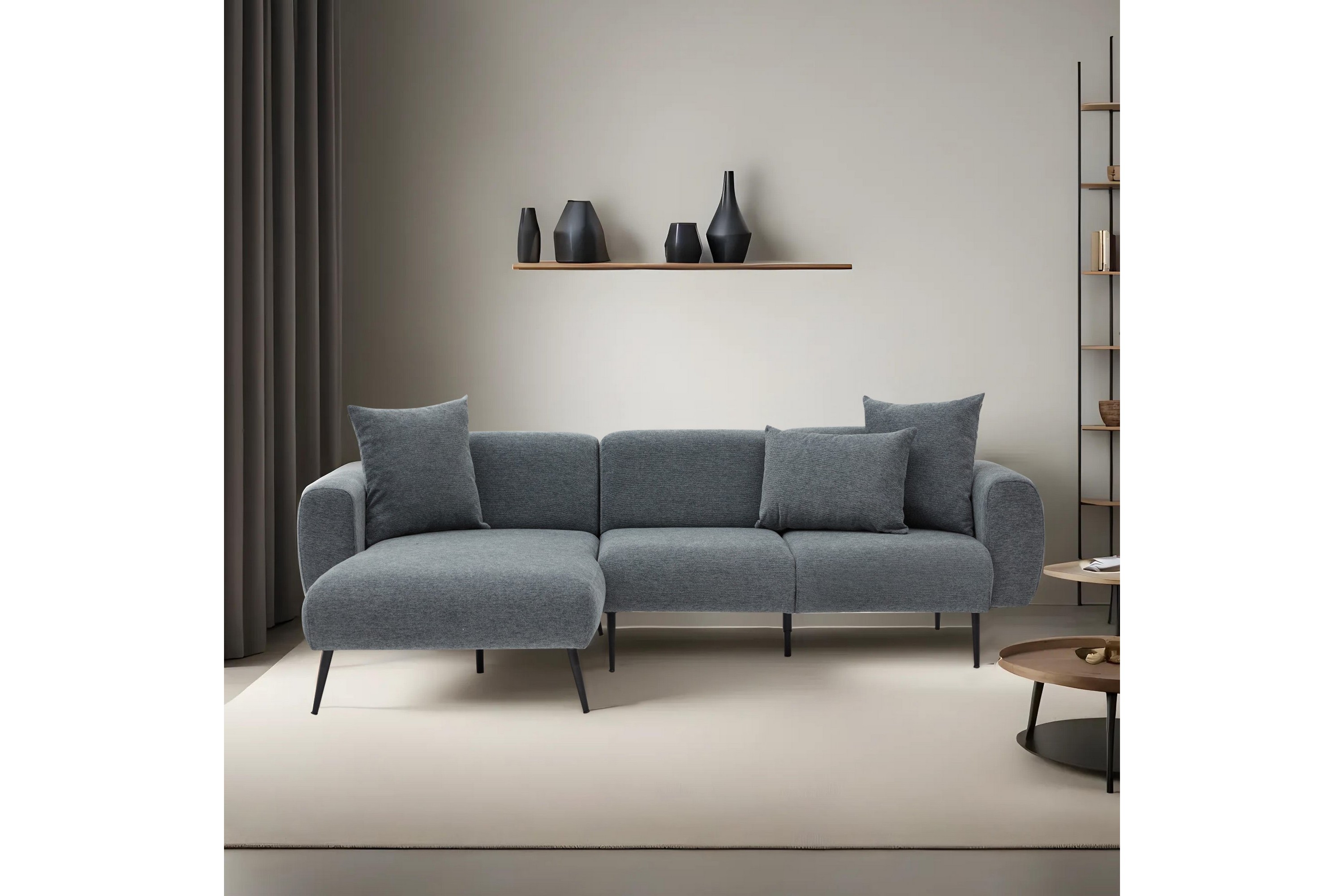 madan fotpall 105 cm cream -