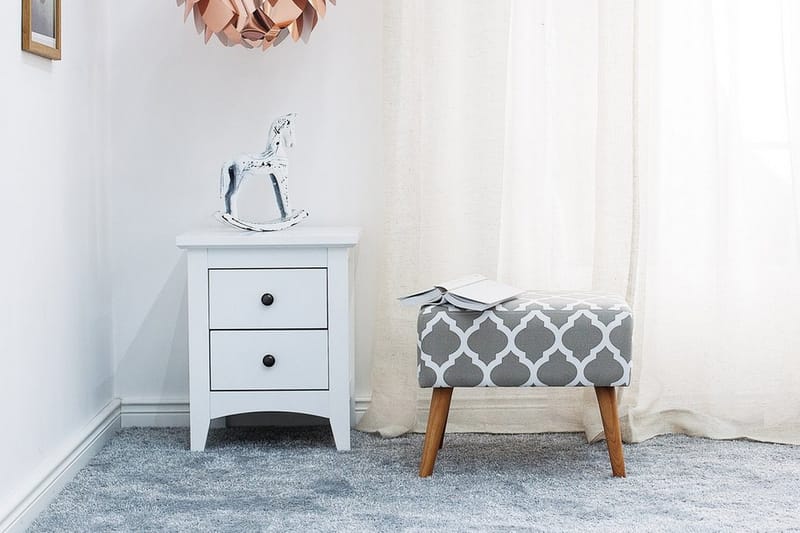 MANTEO Fotpall 39|50 cm - Möbler - Vardagsrum - Stolar & sittmöbler - Pallar - Fotpall