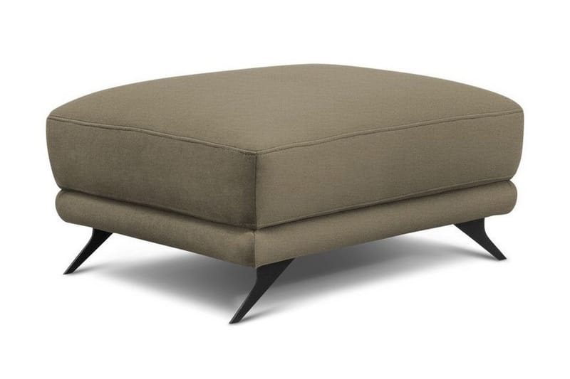 MEGEVE Fotpall Beige - Möbler - Vardagsrum - Stolar & sittmöbler - Pallar - Fotpall