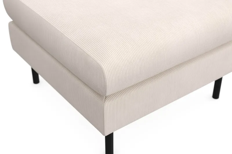 Menard Compact Fotpall 68 cm - Beige - Möbler - Vardagsrum - Stolar & sittmöbler - Pallar - Fotpall