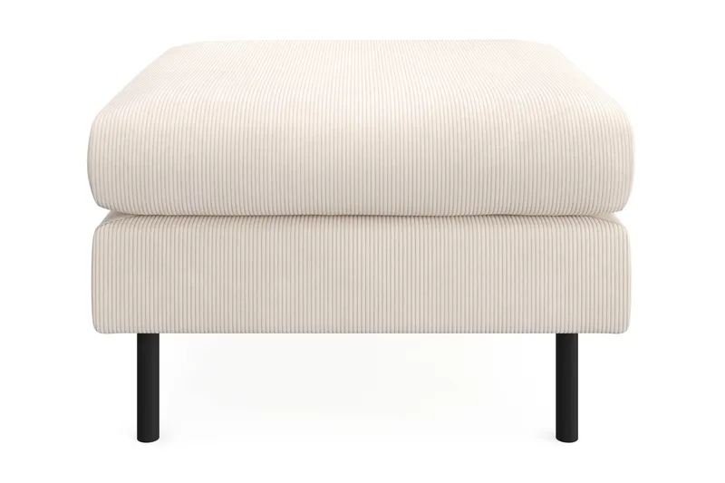 Menard Compact Fotpall 68 cm - Beige - Möbler - Vardagsrum - Stolar & sittmöbler - Pallar - Fotpall
