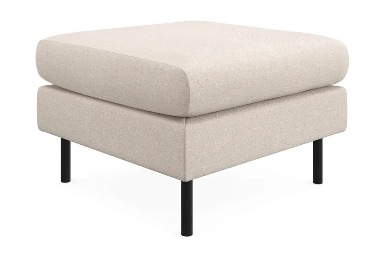 Menard Compact Fotpall 68 cm - Beige - Möbler - Vardagsrum - Stolar & sittmöbler - Pallar - Fotpall