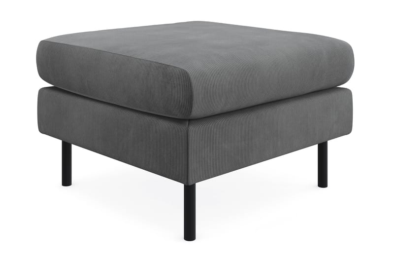 Menard Compact Fotpall 68 cm - Grå - Möbler - Vardagsrum - Stolar & sittmöbler - Pallar - Fotpall