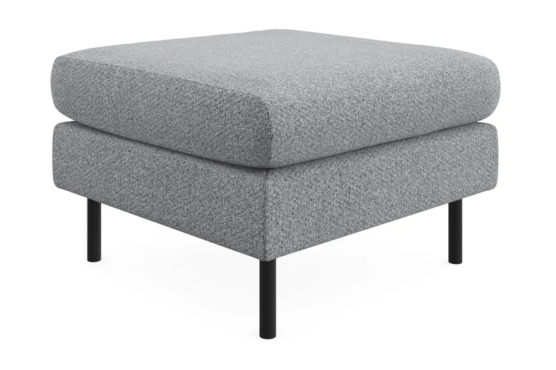Menard Compact Fotpall 68 cm - Grå - Möbler - Vardagsrum - Stolar & sittmöbler - Pallar - Fotpall
