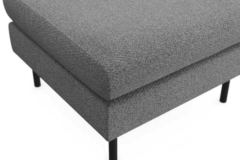 Menard Compact Fotpall 68 cm - Mörkgrå - Möbler - Vardagsrum - Stolar & sittmöbler - Pallar - Fotpall