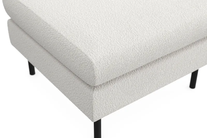 Menard Compact Fotpall 68 cm - Vit - Möbler - Vardagsrum - Stolar & sittmöbler - Pallar - Fotpall