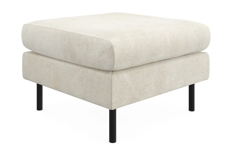 Menard Compact Fotpall 68 cm - Vit - Möbler - Vardagsrum - Stolar & sittmöbler - Pallar - Fotpall