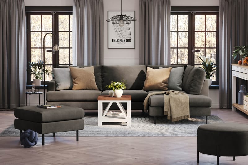 Menard Compact Fotpall 68 cm - Möbler - Vardagsrum - Stolar & sittmöbler - Pallar - Fotpall