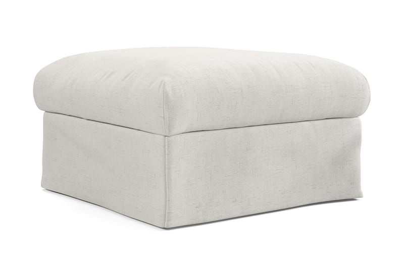 Menard Fotpall Beige Tvättbar & avtagbar klädsel - Beige - Möbler - Vardagsrum - Stolar & sittmöbler - Pallar - Fotpall