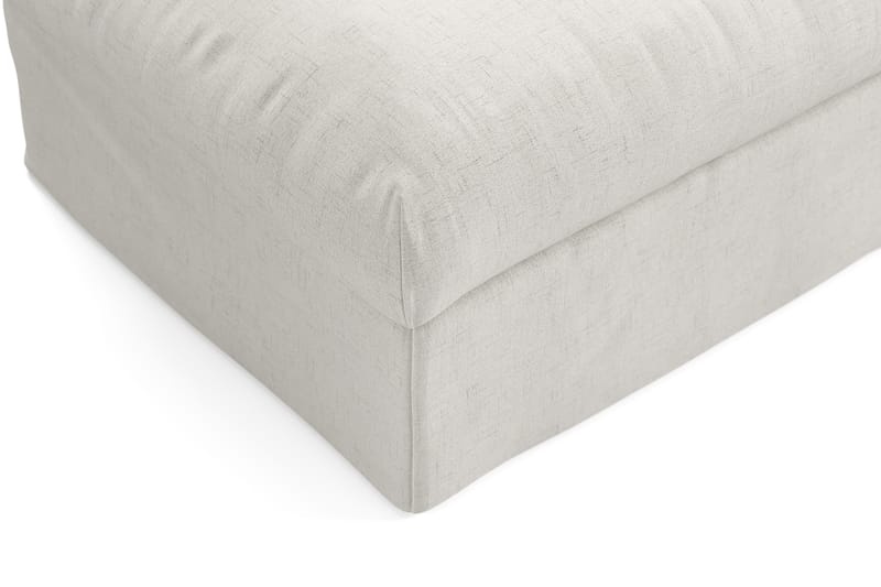 Menard Fotpall Beige Tvättbar & avtagbar klädsel - Beige - Möbler - Vardagsrum - Stolar & sittmöbler - Pallar - Fotpall