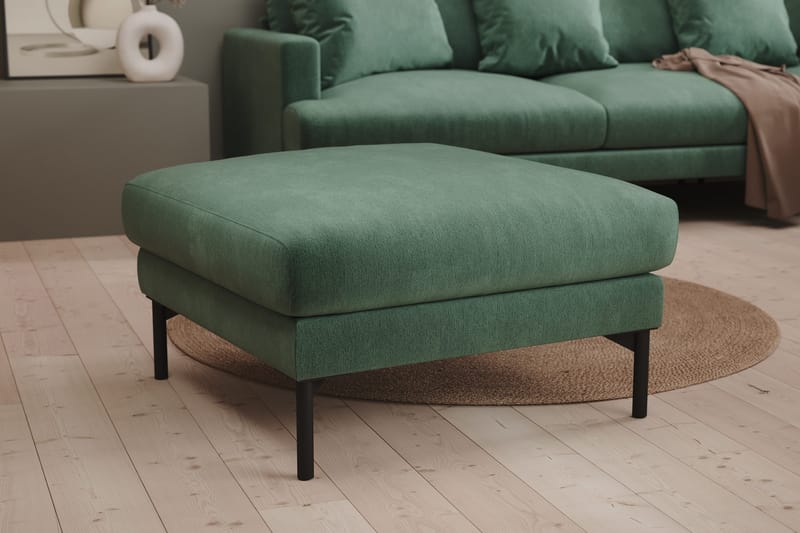 Menard Fotpall - Grön - Möbler - Vardagsrum - Stolar & sittmöbler - Pallar - Fotpall