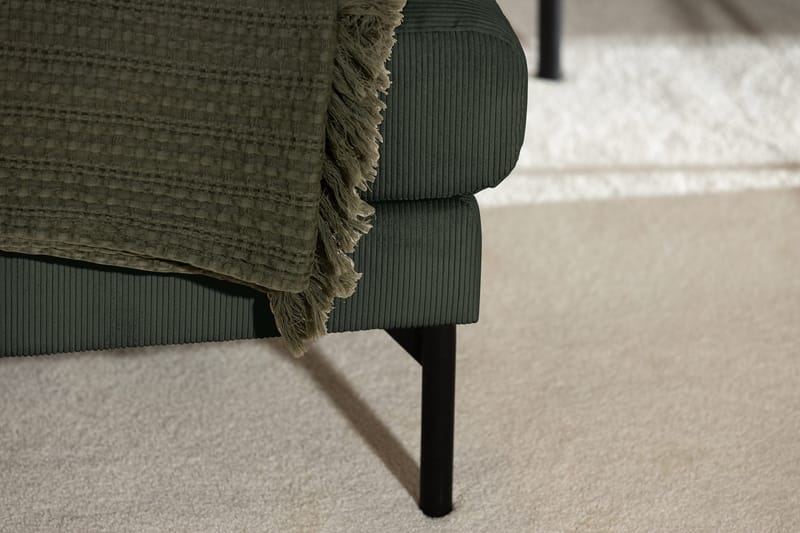 Menard Fotpall - Grön - Möbler - Vardagsrum - Stolar & sittmöbler - Pallar - Fotpall