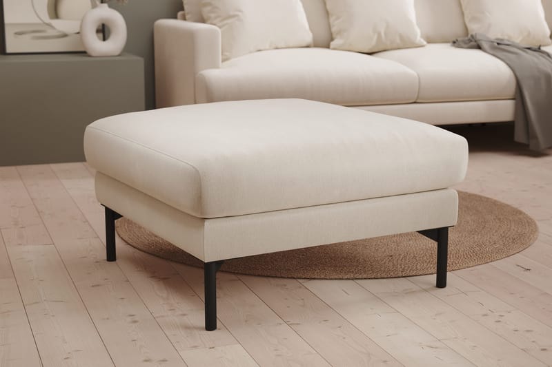 Menard Fotpall - Ljusbeige - Möbler - Vardagsrum - Stolar & sittmöbler - Pallar - Fotpall