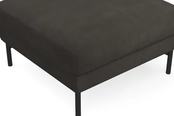 Menard Fotpall - Mörkgrå - Möbler - Vardagsrum - Stolar & sittmöbler - Pallar - Fotpall