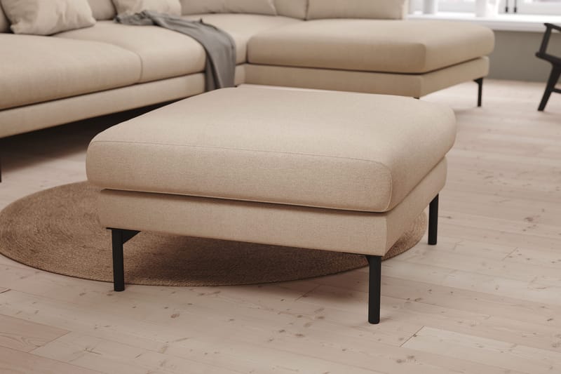 Menard Fotpall - Natur - Möbler - Vardagsrum - Stolar & sittmöbler - Pallar - Fotpall