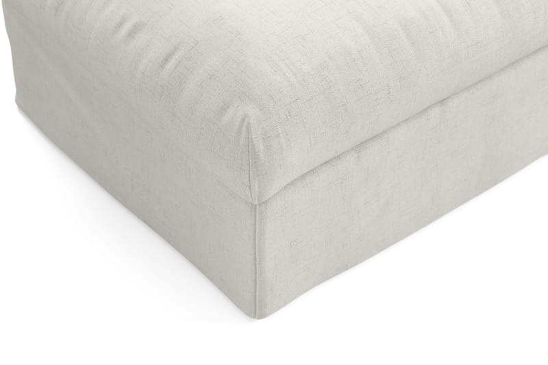 Menard Fotpall Tvättbar & avtagbar klädsel - Beige - Möbler - Vardagsrum - Stolar & sittmöbler - Pallar - Fotpall