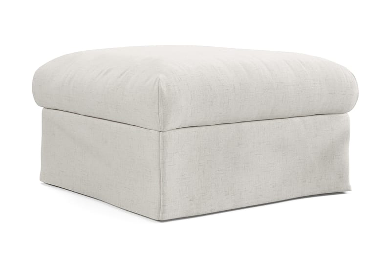Menard Fotpall Tvättbar & avtagbar klädsel - Beige - Möbler - Vardagsrum - Stolar & sittmöbler - Pallar - Fotpall