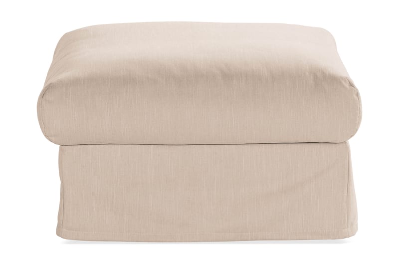 Menard Fotpall Tvättbar & avtagbar klädsel - Beige - Möbler - Vardagsrum - Stolar & sittmöbler - Pallar - Fotpall