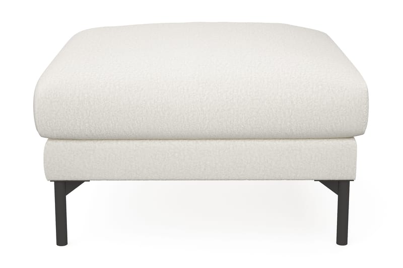 Menard Fotpall - Vit Bouclé - Möbler - Vardagsrum - Stolar & sittmöbler - Pallar - Fotpall