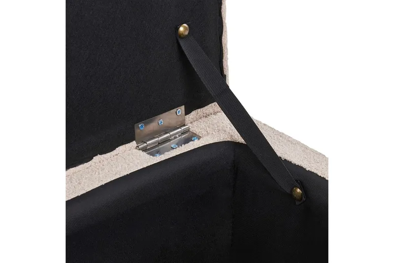 Fotpall Michigan Beige - Beige - Möbler - Vardagsrum - Stolar & sittmöbler - Pallar - Fotpall