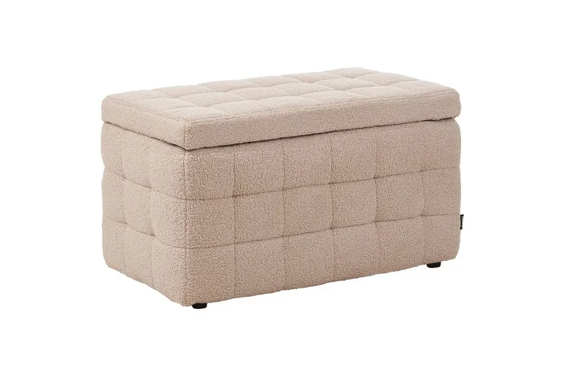 Fotpall Michigan Beige - Beige - Möbler - Vardagsrum - Stolar & sittmöbler - Pallar - Fotpall