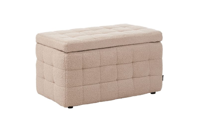 Fotpall Michigan Beige - Beige - Möbler - Vardagsrum - Stolar & sittmöbler - Pallar - Fotpall